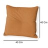 almofada quadrada tina terracota medidas