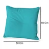 almofada quadrada tina azul turquesa medidas