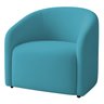 poltrona lara azul turquesa lado
