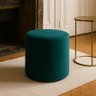 puff beca azul turquesa ambiente
