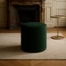 puff beca verde escuro ambiente
