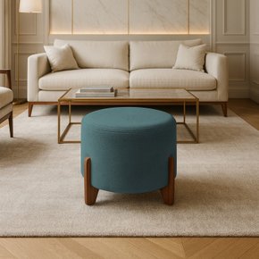 puff veneza azul turquesa ambiente