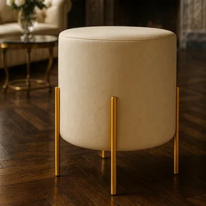 puff thor bege ambiente