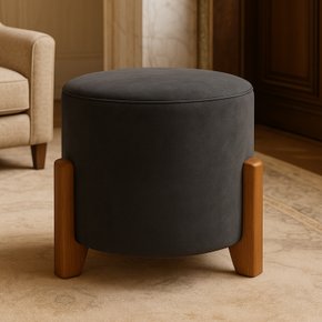 puff thor cinza escuro ambiente