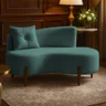 sofa diva azul turquesa ambiente