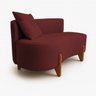 sofa diva bordo lado