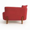 sofa diva vermelho costas